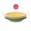 Badabulle Non-Slip Plates Set of 3 Multicoloured