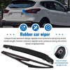 2Pcs Car Windscreen Rear Window Wiper 12Inch Rear Wiper Blade