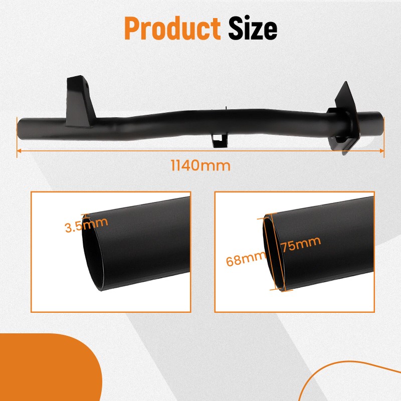 BFO Rear Fuel Tank Support Crossmember For Chevy Silverado/GMC Sierra