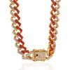 Halukakah Diamond Cuban Link Gold Chain for Men Iced Out,13MM