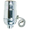 Orrco 60405 Nickel 3-Way Pull Chain Socket, 1 Count (Pack of 1)