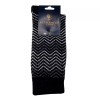 Alchester & Sons, B.ella Charcoal Black Mens Crew Socks Luxury