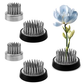 APOMOONS 4er Steckigel Blumen Blumenigel Steckigel Kenzan, Blumensteckigel Flower Frog Ikebana Igel für Ikebana, für DIY Blumenarrangement, Heimdekoration, Florist (23 & 34mm)