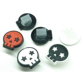 Crux (Klax (Computer Game)) Spokes Accessories Skull Pack of 6 