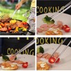 12'' Stainless Steel Kitchen Fine Tweezer Tongs,Barbecue Tweezers Stainless Steel