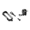 Motorcycle Windshield Aluminum Alloy Clip Compatible with Insta360 X4 Black