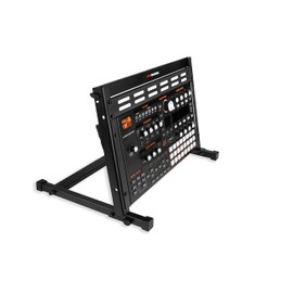 Gator Frameworks Angled Metal Desktop Rack Stand with Non-Slip Rubber Feet; 6U Rack Space (GFW-DESKTOPRK-06U)