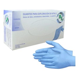 DL 100 Guantes De Nitrilo Para Exploración Talla Chica Dl