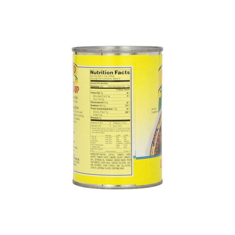 Cento Lentil Soup, 15 Ounce Cans (Pack of 12)