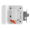 RecPro White RV Paddle Door Handle | RV Door Lactch