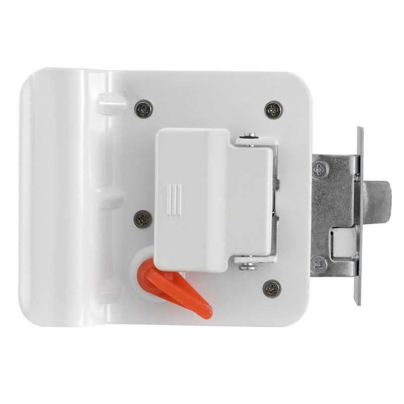 RecPro White RV Paddle Door Handle | RV Door Lactch