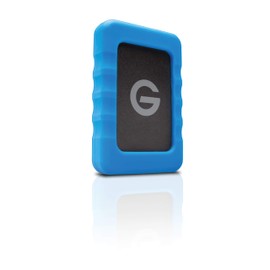 G-Technology G-Drive ev RaW 1TB Rugged, Lightweight, Black (0G04103)