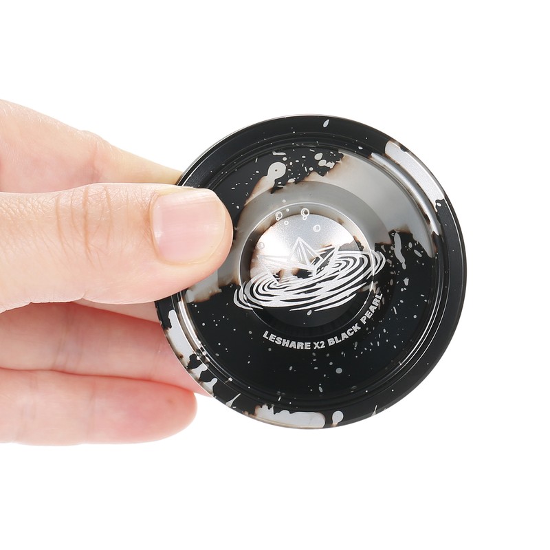 2pcs Aluminum Alloy Yoyo Ball Competitive Yoyoball with Bearing Strings
