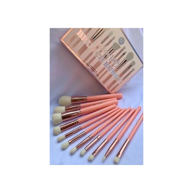 BH Cosmetics Set De Brochas Brunch Bunch 11 Piezas Grande