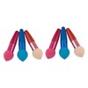 NOLITOY Sets Cosmetic Brush Set Droplet Makeup Sponge Latex Powder