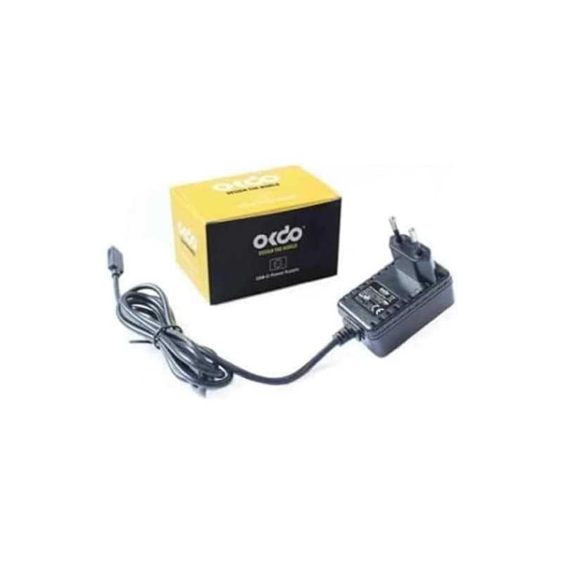 Raspberry USB-C Power Supply 5.1V 3A - Black - for