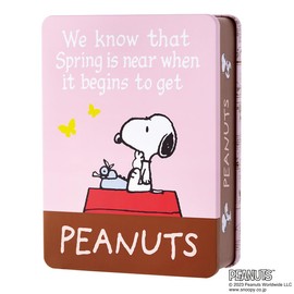 Snoopy Peanuts Design Tin Can Gift Set of 3 Popular Hand Creams (Snoopy Peanuts Shea Butter Blend Moisturizing Hand Care Gift Present)