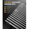 25Pcs Diamond Grinder Bit and Cutting Wheel Set for Dremel,