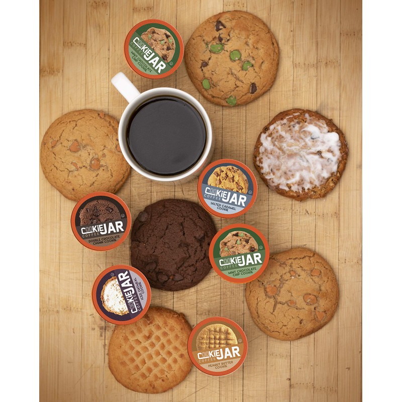Cookie Jar Peanut Butter Flavored Coffee Pods for Keurig K