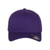 Flexfit Unisex's Wooly Combed Baseball Cap, Purple, S/M