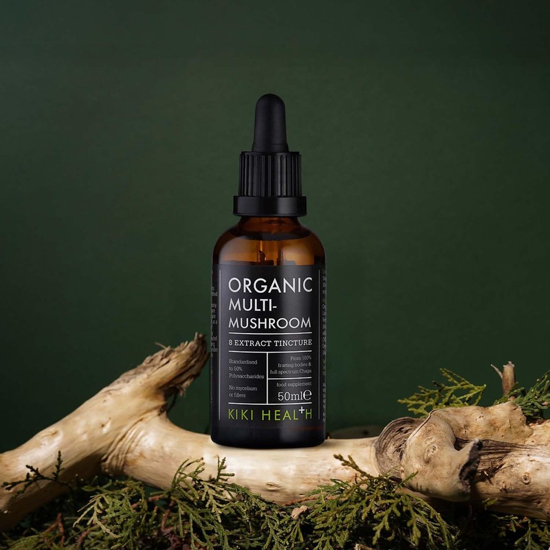 KIKI Health - Organic Multi-Mushroom Extract Tincture - 8 Mushroom