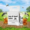 Lingtoolator aleo Beef Tallow Beeswax Lip Balm Hydrating Moisturizer, Natural