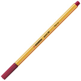 Fineliner - STABILO point 88 - 1-pack - dark red