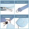 KeyChain Wallet Wristlet Wallets For Women Mini Zip Dual Pouch