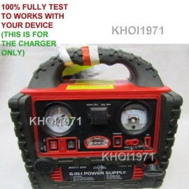 KHOI1971 CAR charger power adapter for Mamba 200 instant boost 6-in-1 jump starter