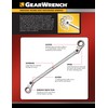 GEARWRENCH 85484 17mm x 18mm Indexing Double Box Ratcheting Wrench