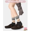 Daphene Womens Trendy Cute Wool Socks | Winter Thick Warm