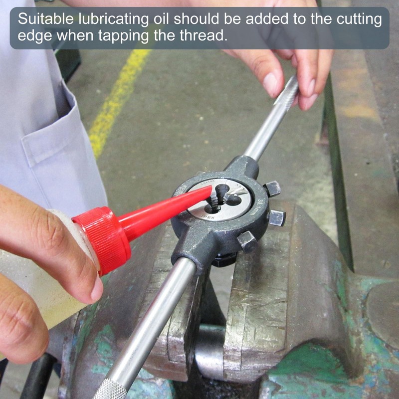 sourcing map Round Threading Dies, Metric M2 x 0.4 Thread