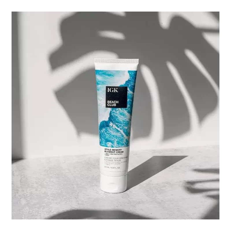 IGK Igk beach club bouncy blowout cream unisex 4.5 oz