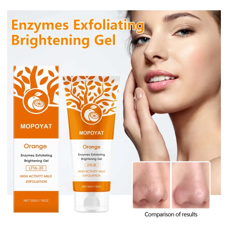 Gel Exfoliante Purificante Orange Enzima Brightening 50g