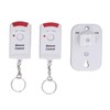 Outdoor Motion Sensor Alarm Anti Theft Remote Control Sound Light