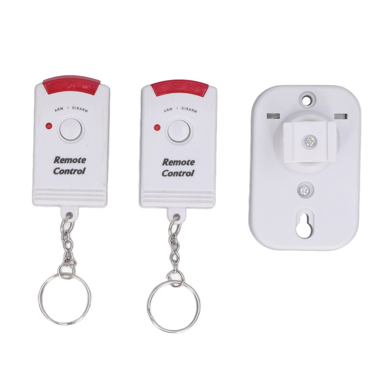 Outdoor Motion Sensor Alarm Anti Theft Remote Control Sound Light
