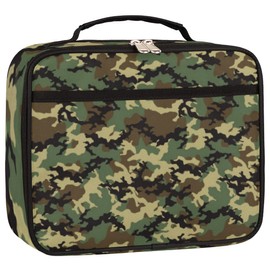 Kids Lunch Box for Girls Boys Toddler Insulated Lunch Bags, Mini Cooler Back to School Lunch Tote Bag Portable Thermal Meal Tote Kit Soft Bag, Army Print Camouflage