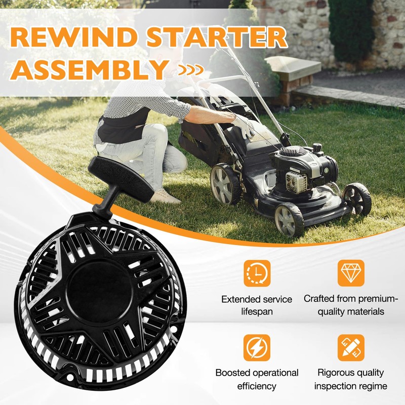 HQPASFY Recoil Starter Assembly Compatible with WGen3600 WGen3600DF WGen3600c WGen3600v