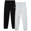 Reebok Boys' Active Sweatpants - 2 Pack Performance Fleece Joggers