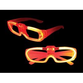 Unbranded Party Favors Sound Activated LED Glasses - Pink (Individual)