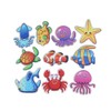 10Pcs Anti Non Slip Mat Animals Bathtub Stickers Safety Floor