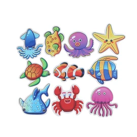 10Pcs Anti Non Slip Mat Animals Bathtub Stickers Safety Floor Bathroom Shower