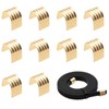 [Doyime] GT2 Copper Buckles (10 Pcs) Metal Buckle Kit GT2