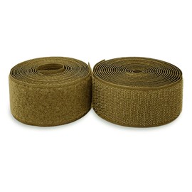 Hook and Loop Tape Coyote Tan 1,5 inch Width Sew On Non-Adhesive 1 Yard Length Hook and Loop Tape Fastener Ideal for Military Gear Uniform Clothes Bags Shoes DIY Crafts
