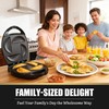 FineMade Electric Empanada Maker Machine with Press Mold,Large Dumpling Maker