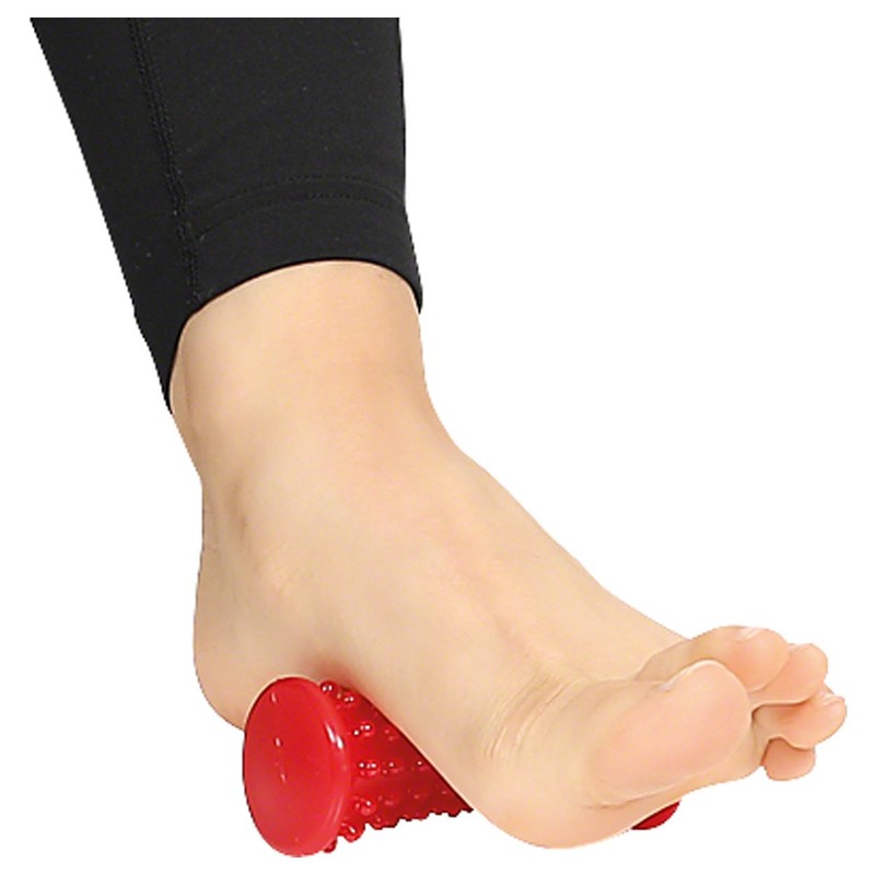 Massage Ball Togu Bantoo Roller Hedgehog Ball Red for Foot