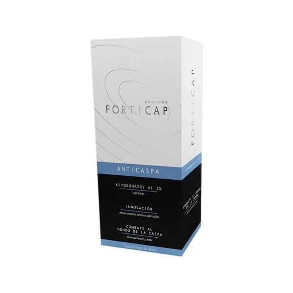Shampoo Anticaspa Descamación Ketokonazol 2% Forticap Ultra