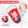 Wooden Lace-Up Shoe for Children Toddlers, Laces Tying Learning Children