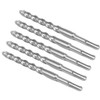 ShopXJ Concrete Drill, Impact Drill, Long Drill, Set of 5,