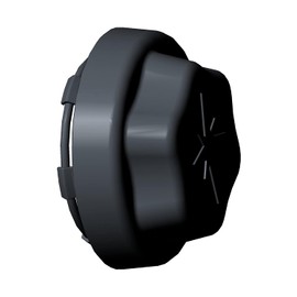 Polaris RZR Hub Cap, Matte Flash Black, Genuine OEM Part 1523805-744, Qty 1